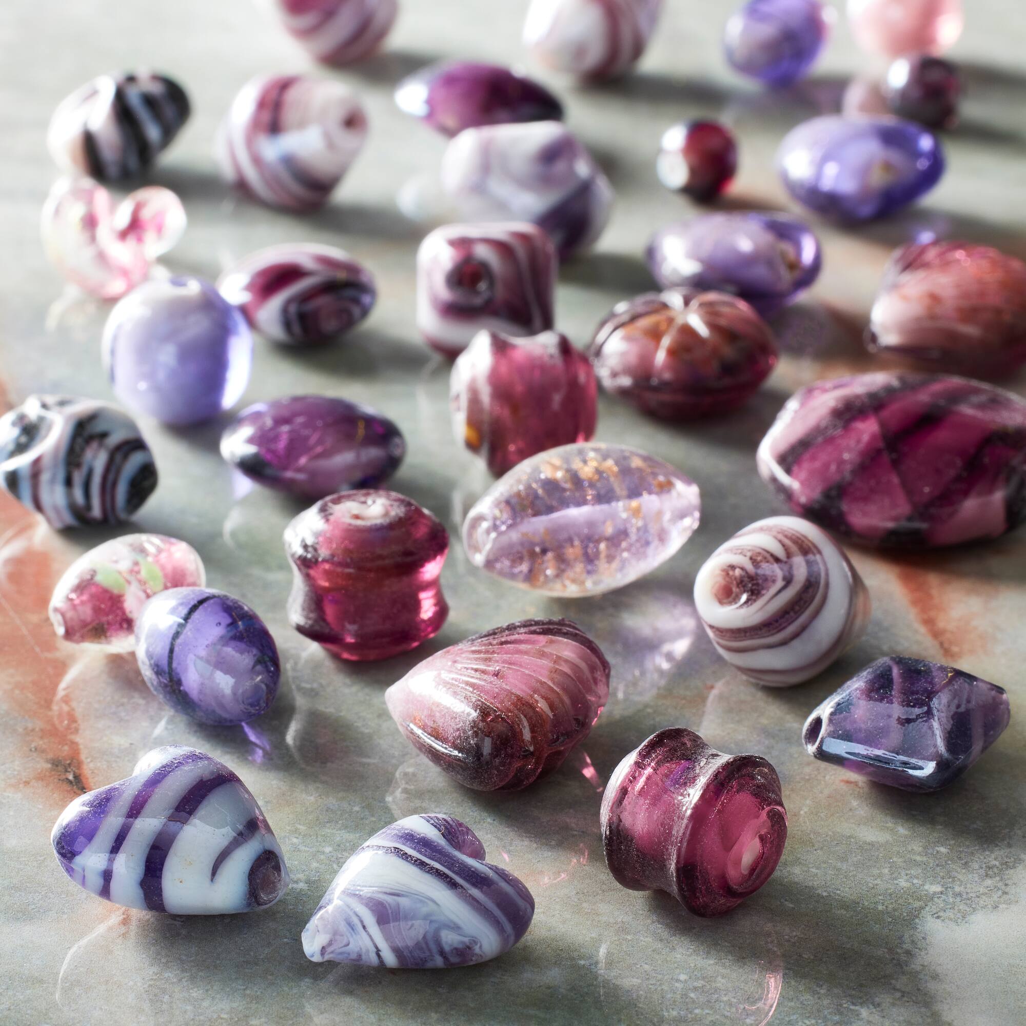 Mixed Lampwork Glass Craft Beads by Bead Landing